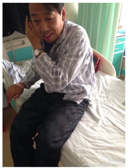 张悟本脑梗住北医三院称被媒体气的