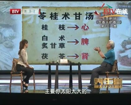 嘉宾介绍苓桂术甘汤