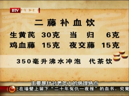 btv养生堂王耀献亦药亦茶巧调养